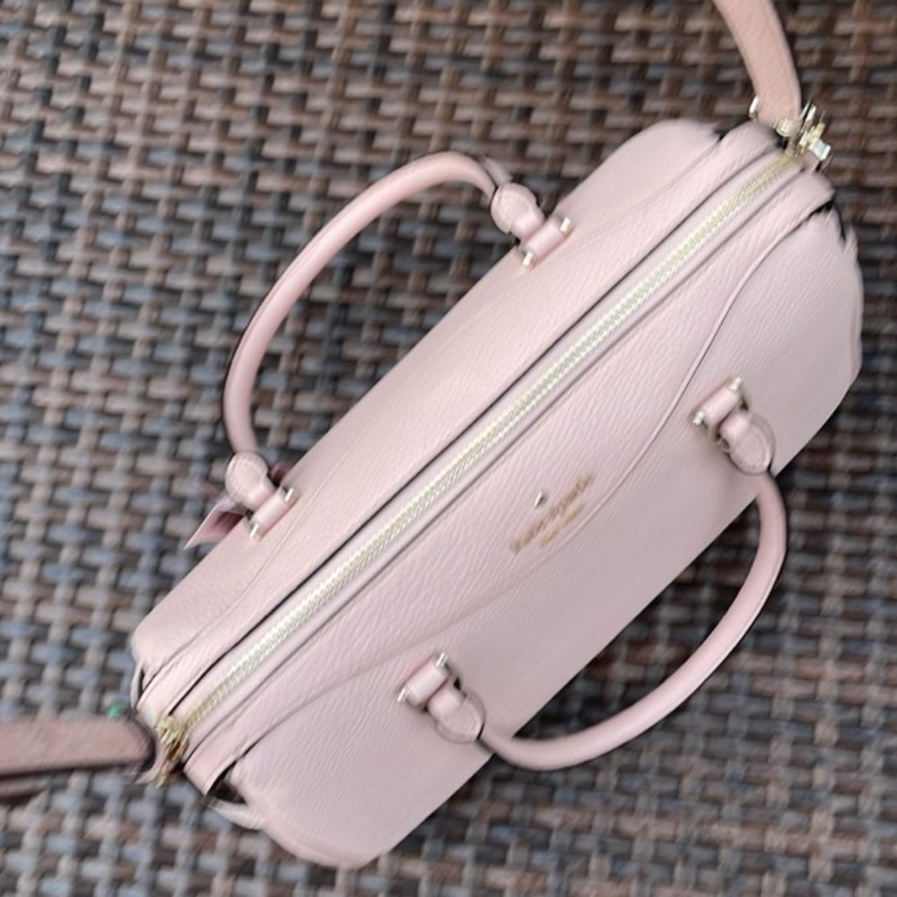 Kate Spade Mimi Satchel Rose Smoke - Picture 11 of 16